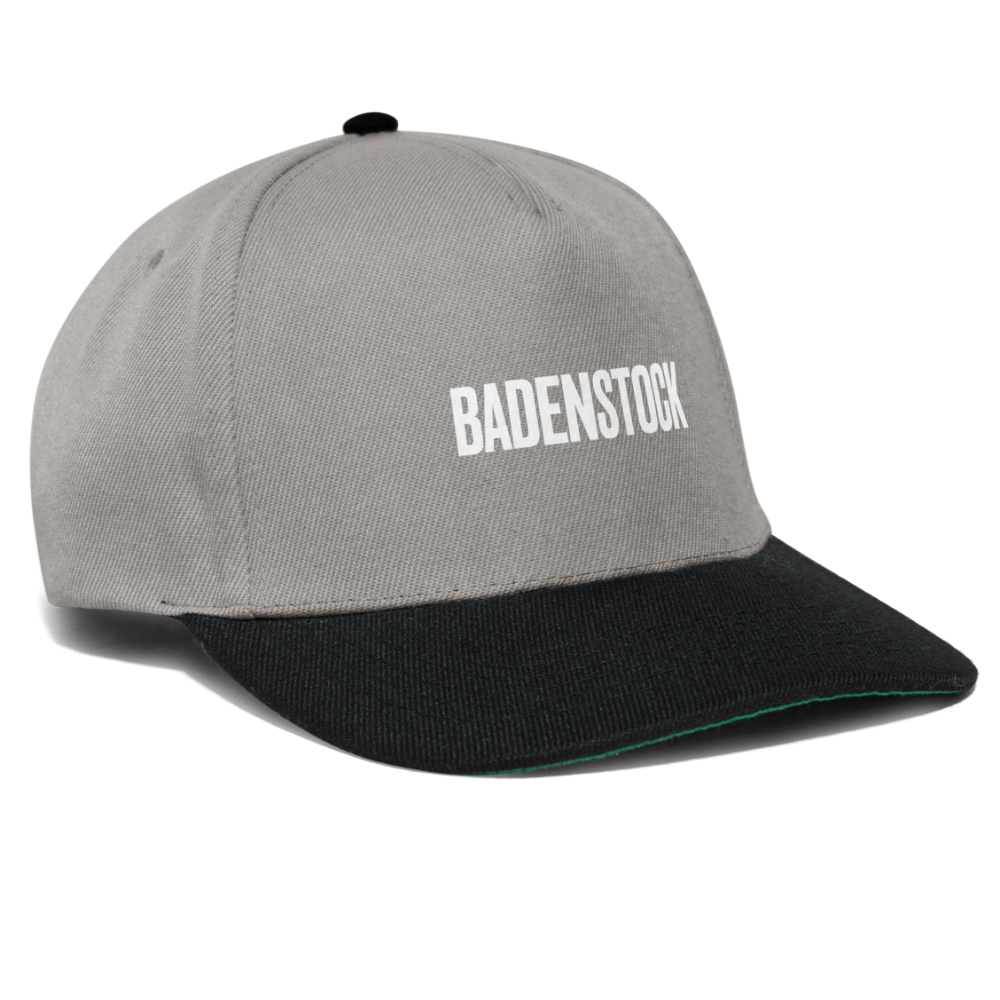 Badenstock Snapback Cap - graphite/black