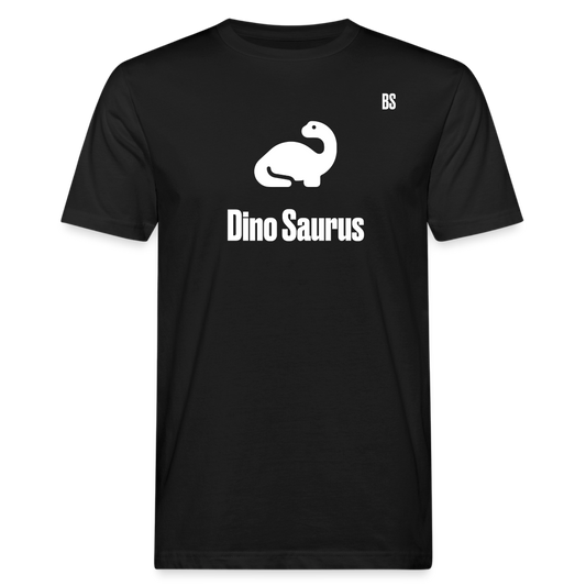 Dino Saurus Men's Organic T-Shirt - black