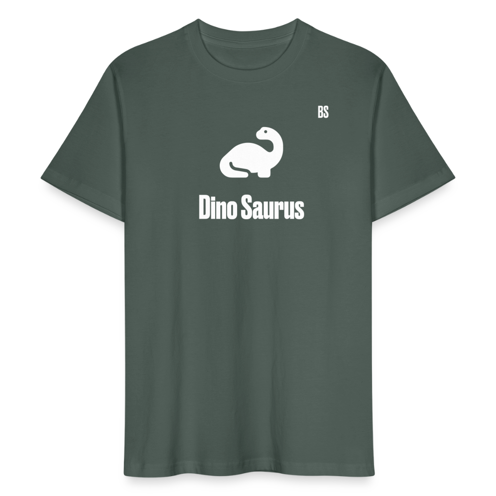 Dino Saurus Men's Organic T-Shirt - grey-green
