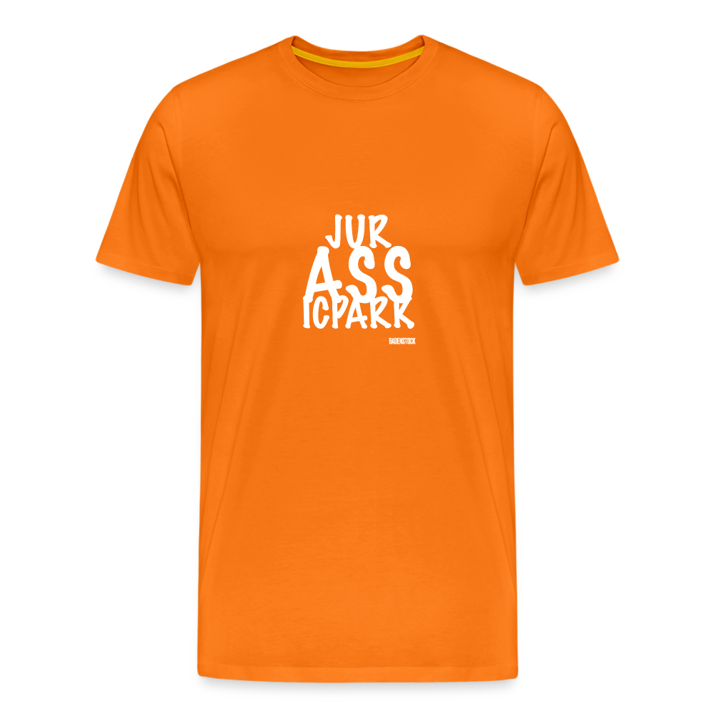 Dinosaurus ASS Men’s Premium T-Shirt - orange