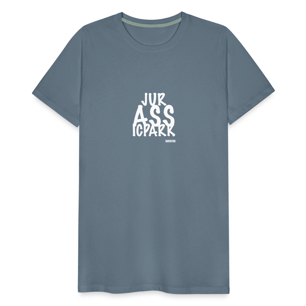 Dinosaurus ASS Men’s Premium T-Shirt - steel blue