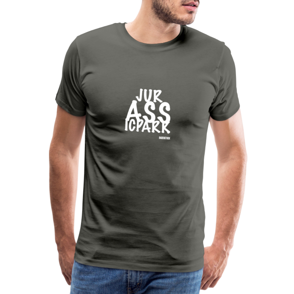 Dinosaurus ASS Men’s Premium T-Shirt - asphalt