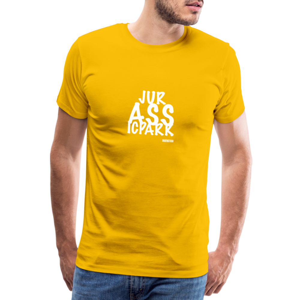 Dinosaurus ASS Men’s Premium T-Shirt - sun yellow