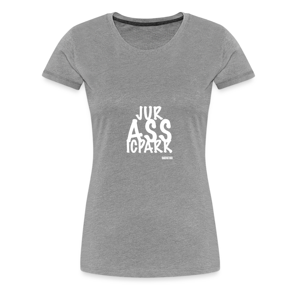 Dino Saurun ASS Women’s Premium T-Shirt - heather grey