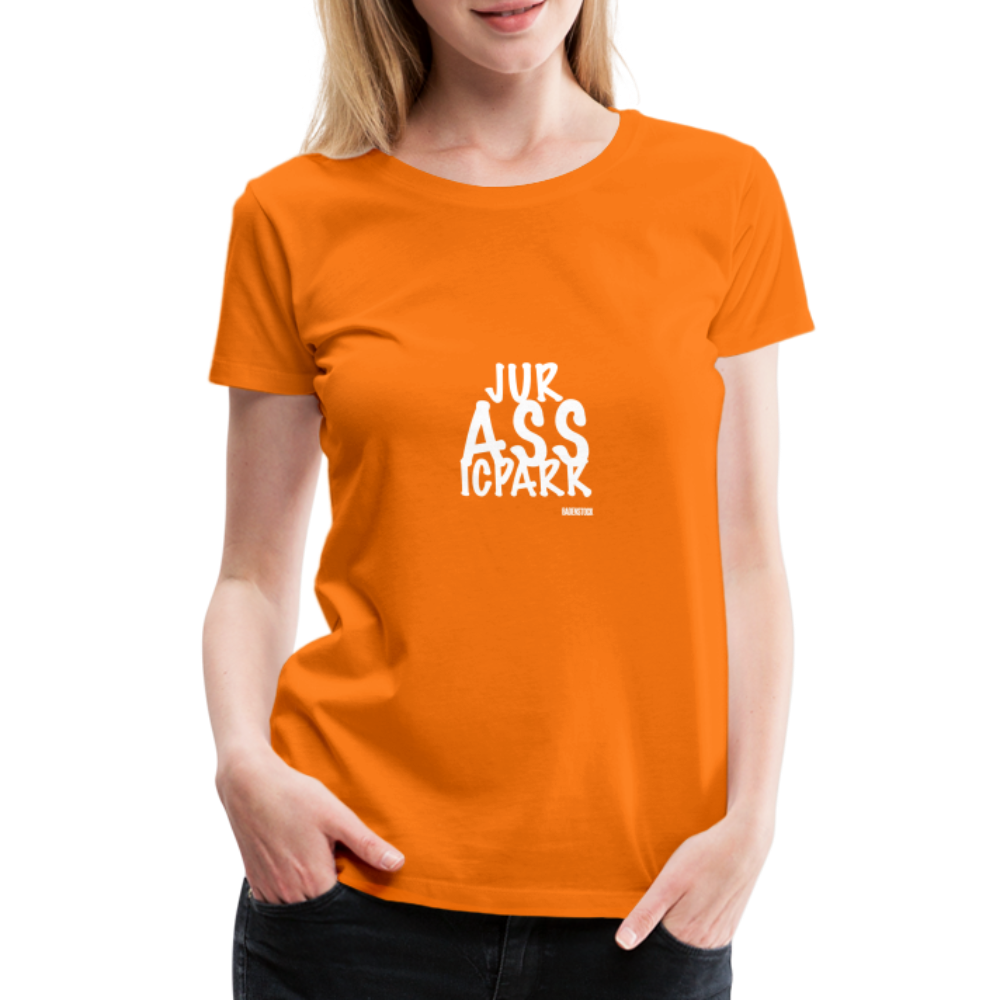 Dino Saurun ASS Women’s Premium T-Shirt - orange