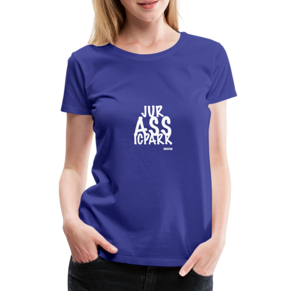 Dino Saurun ASS Women’s Premium T-Shirt - royal blue