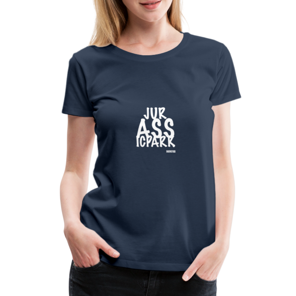 Dino Saurun ASS Women’s Premium T-Shirt - navy