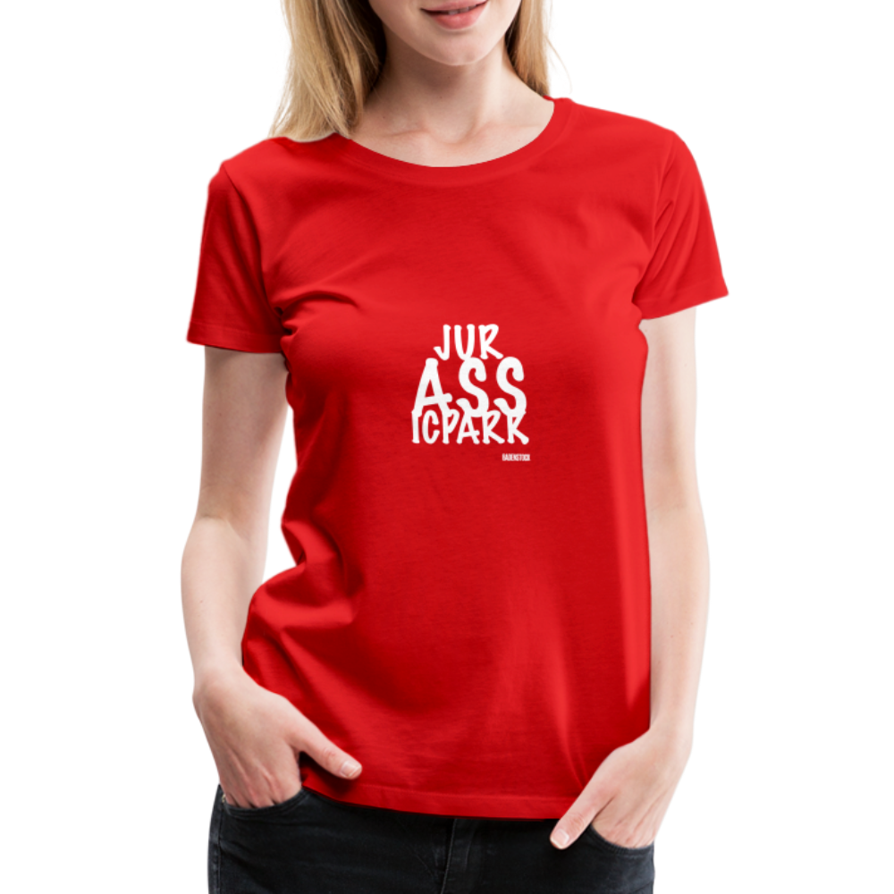 Dino Saurun ASS Women’s Premium T-Shirt - red