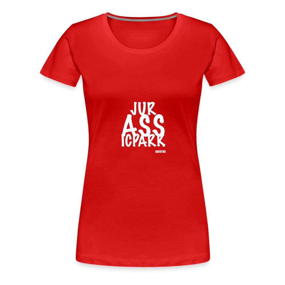 Dino Saurun ASS Women’s Premium T-Shirt - red