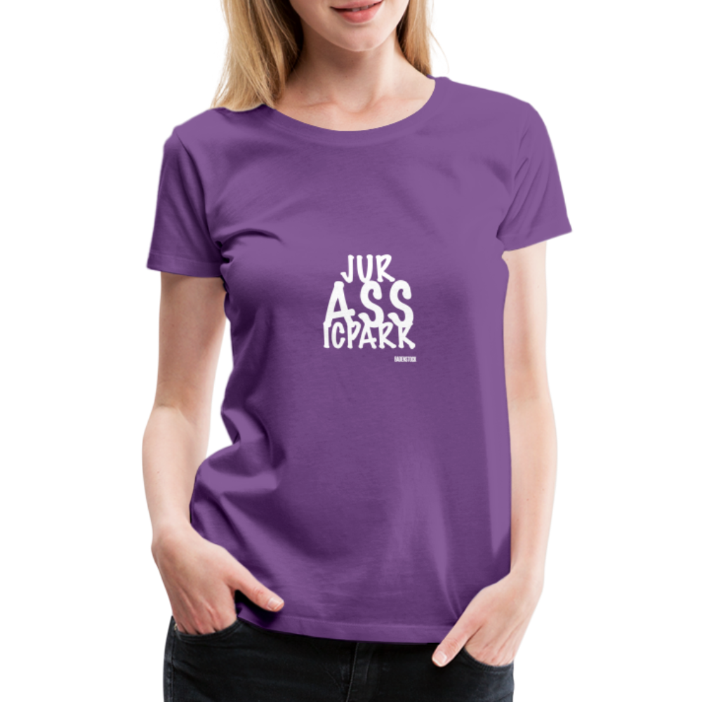 Dino Saurun ASS Women’s Premium T-Shirt - purple