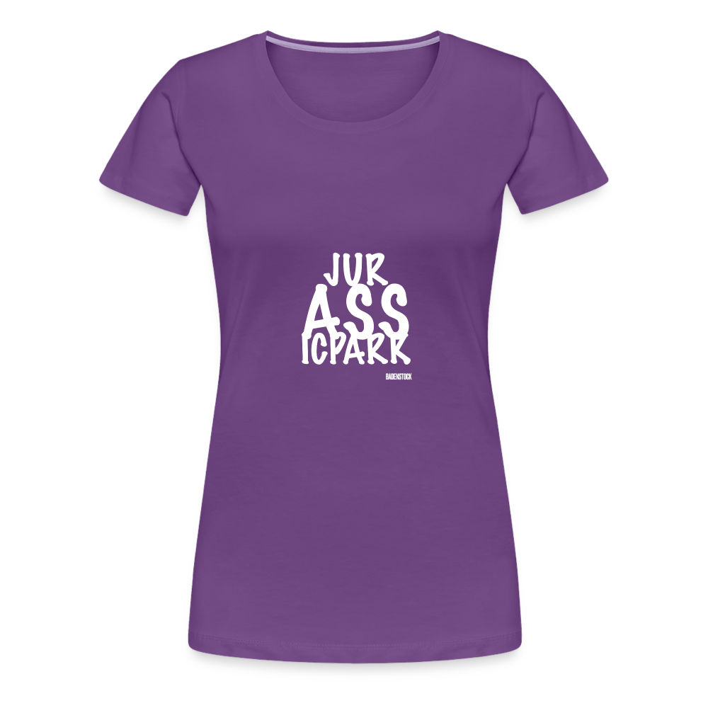 Dino Saurun ASS Women’s Premium T-Shirt - purple
