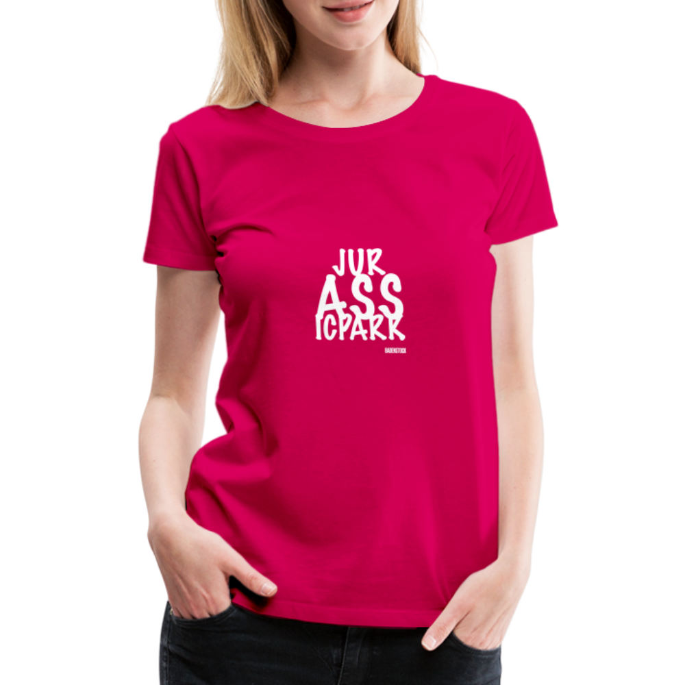 Dino Saurun ASS Women’s Premium T-Shirt - dark pink