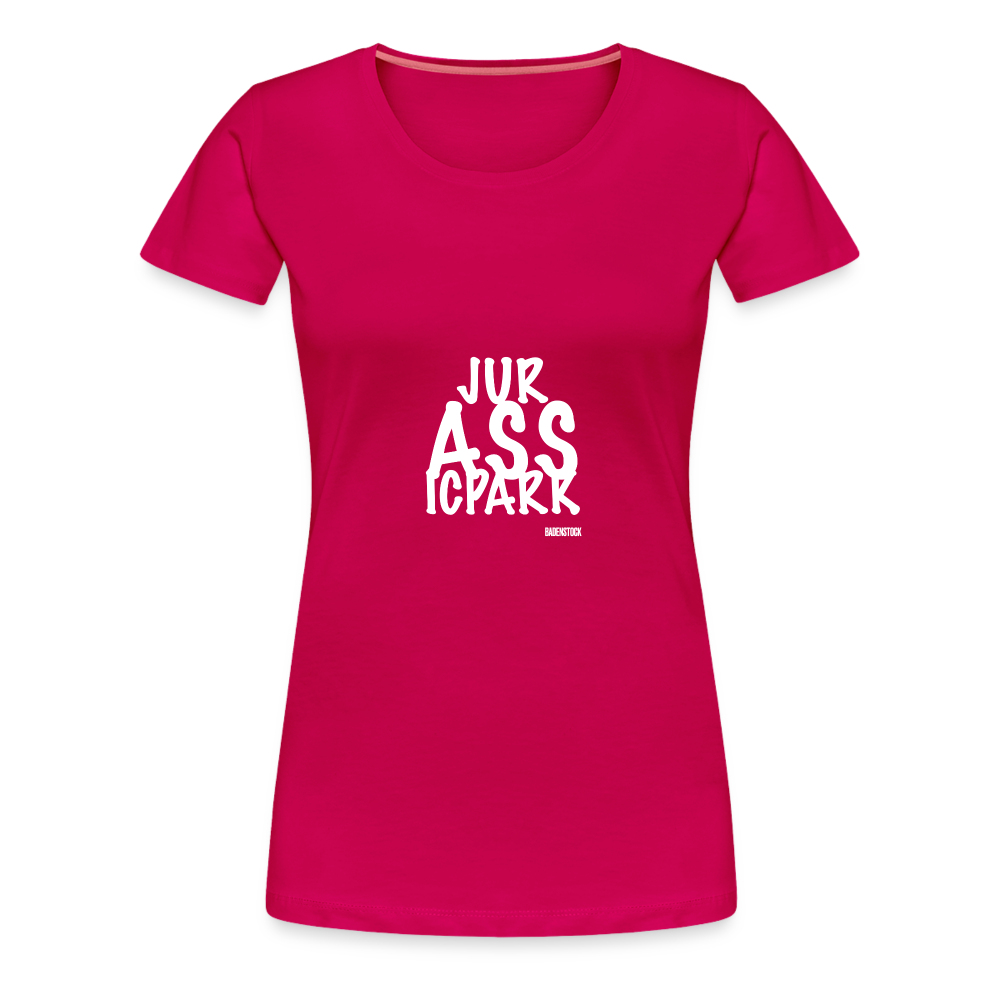 Dino Saurun ASS Women’s Premium T-Shirt - dark pink