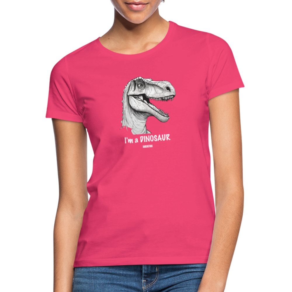 Dino Saurus I'm Women's T-Shirt - azalea