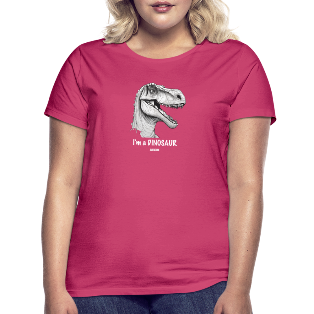 Dino Saurus I'm Women's T-Shirt - azalea