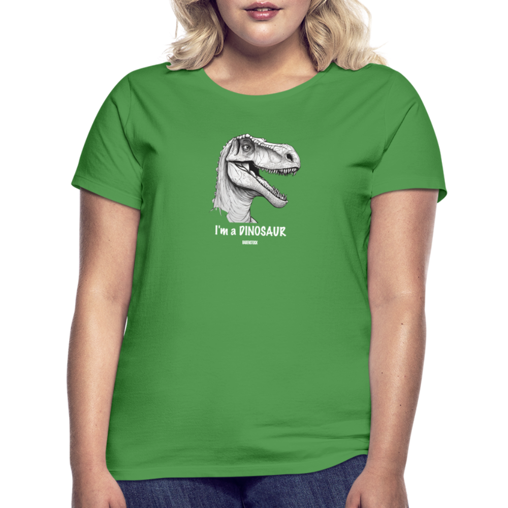 Dino Saurus I'm Women's T-Shirt - kelly green