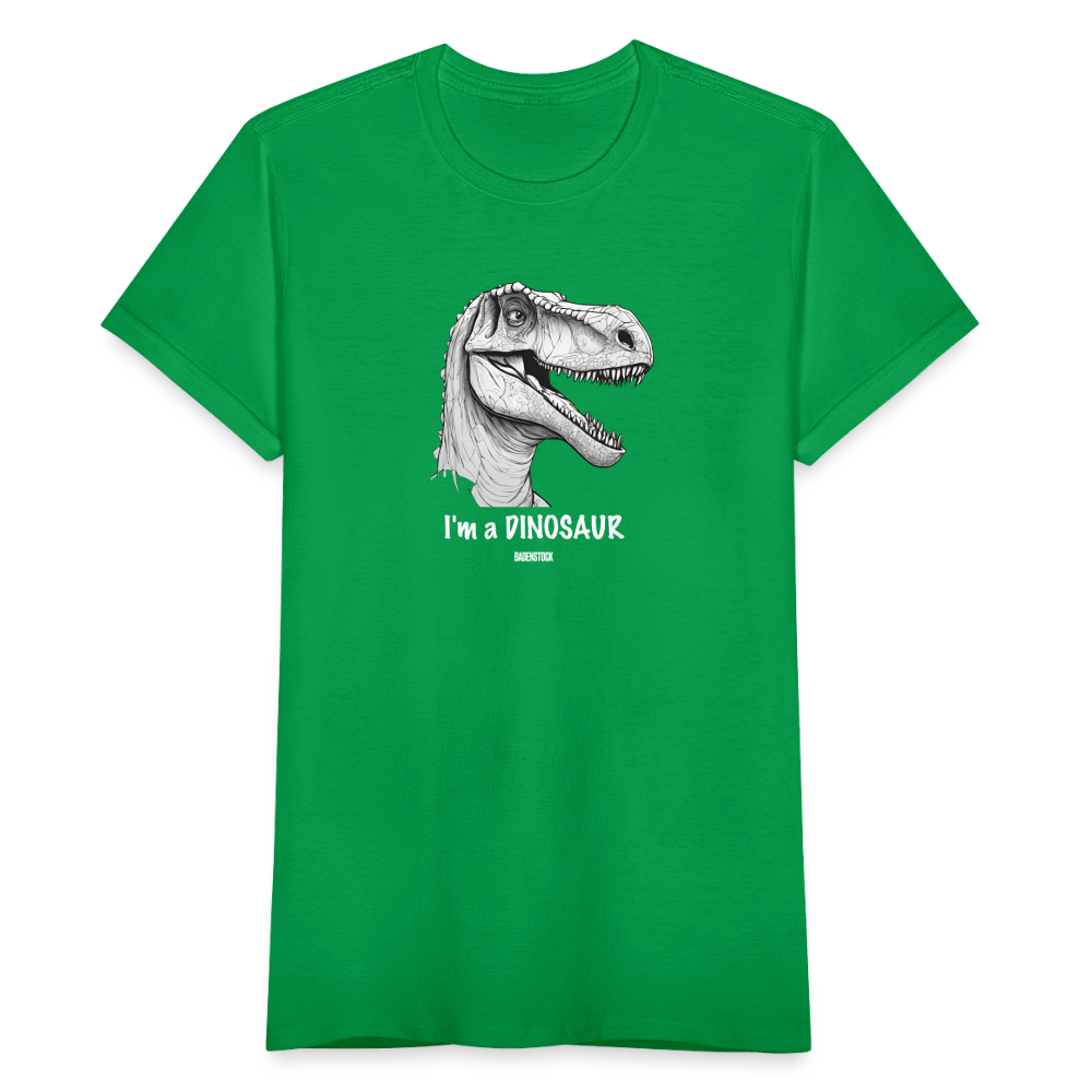 Dino Saurus I'm Women's T-Shirt - kelly green