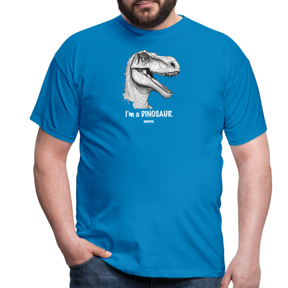Dino Saurus I'm Men's T-Shirt - royal blue