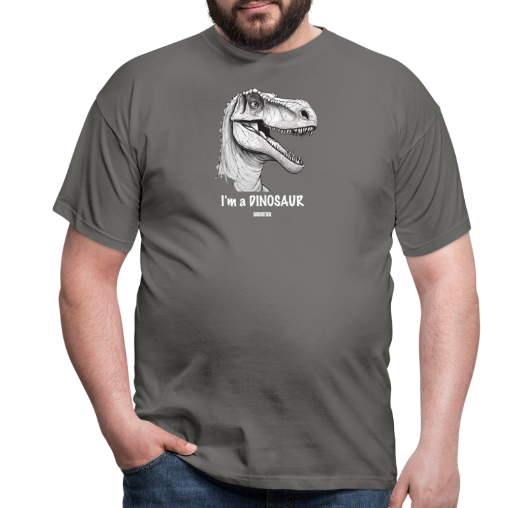 Dino Saurus I'm Men's T-Shirt - graphite grey
