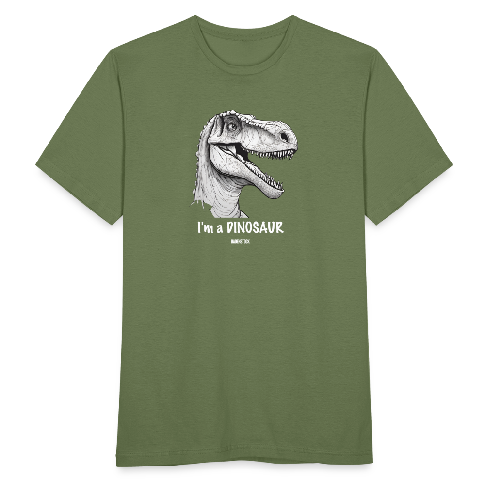Dino Saurus I'm Men's T-Shirt - military green
