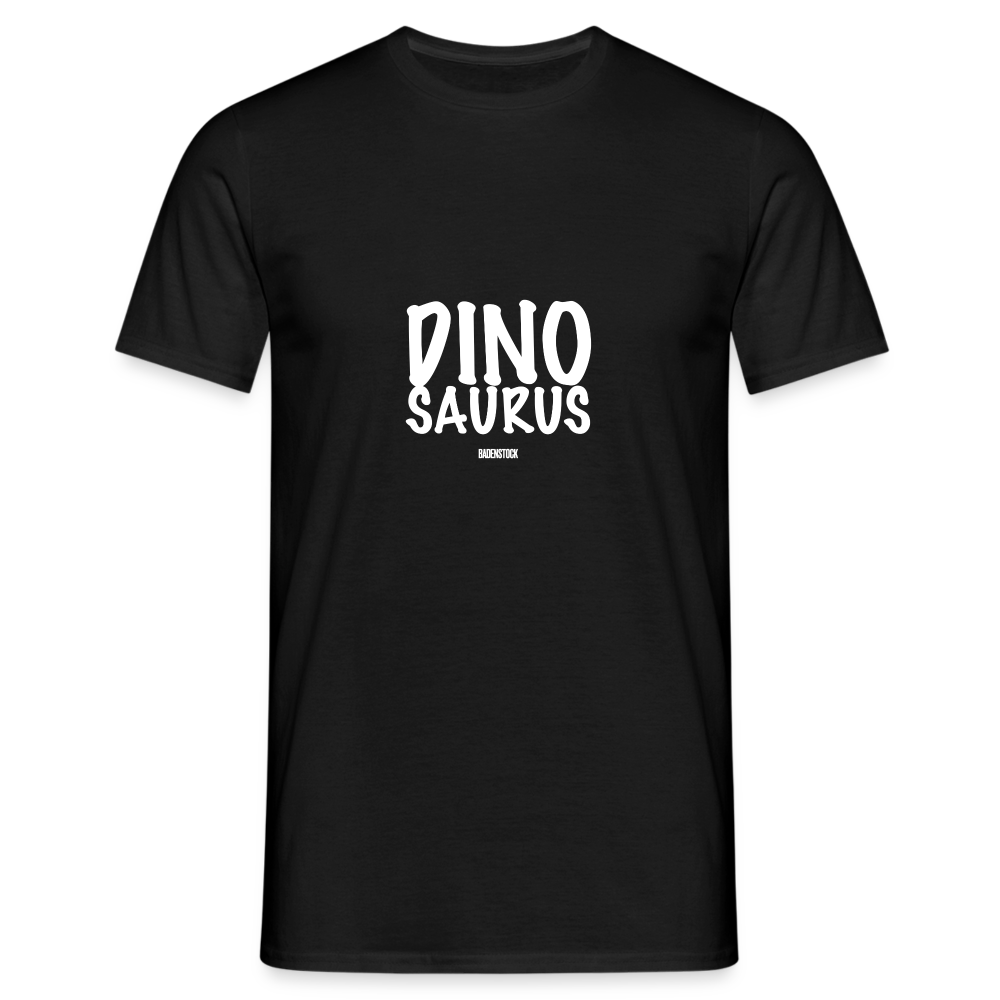 Dino Saurus Men's T-Shirt - black