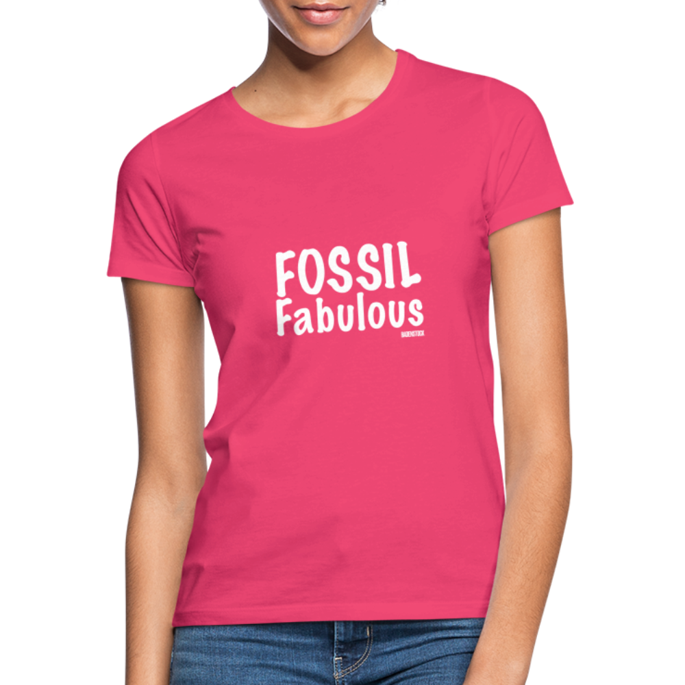 Dino Saurus Fossil Women's T-Shirt - azalea