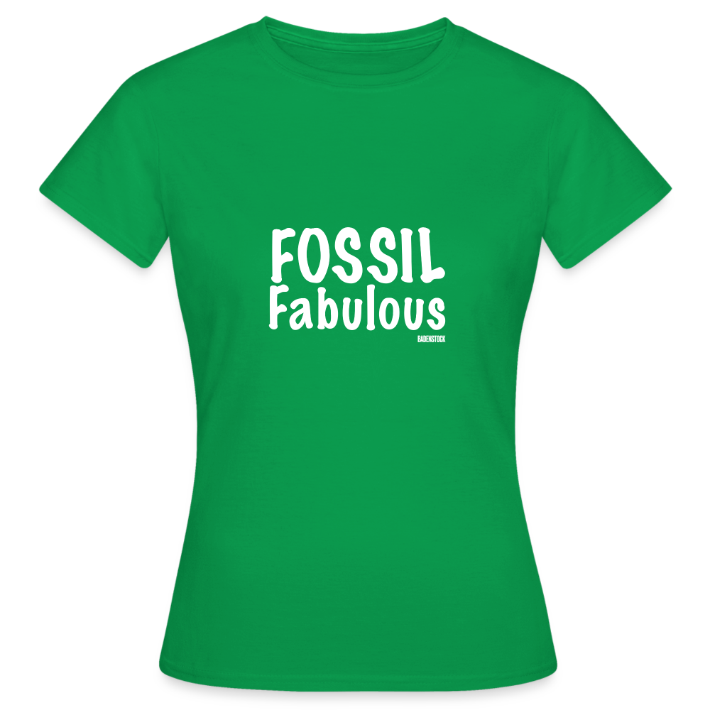 Dino Saurus Fossil Women's T-Shirt - kelly green