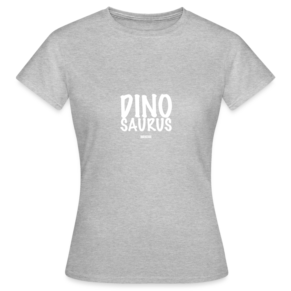 Dino Saurus Women's T-Shirt - heather grey