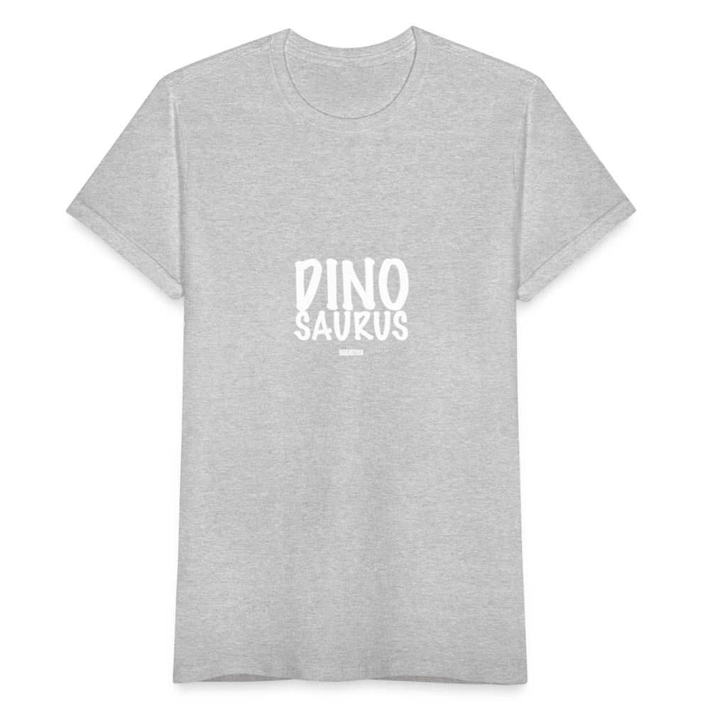 Dino Saurus Women's T-Shirt - heather grey