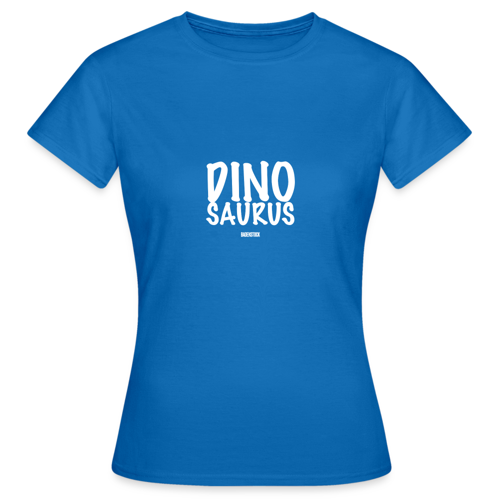 Dino Saurus Women's T-Shirt - royal blue