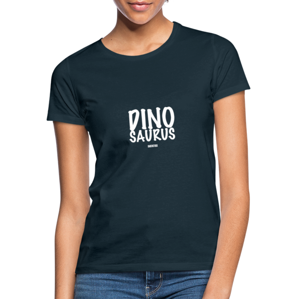 Dino Saurus Women's T-Shirt - navy