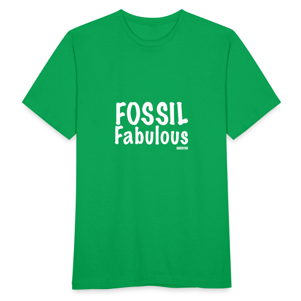 Dino Saurus Fossil Men's T-Shirt - kelly green