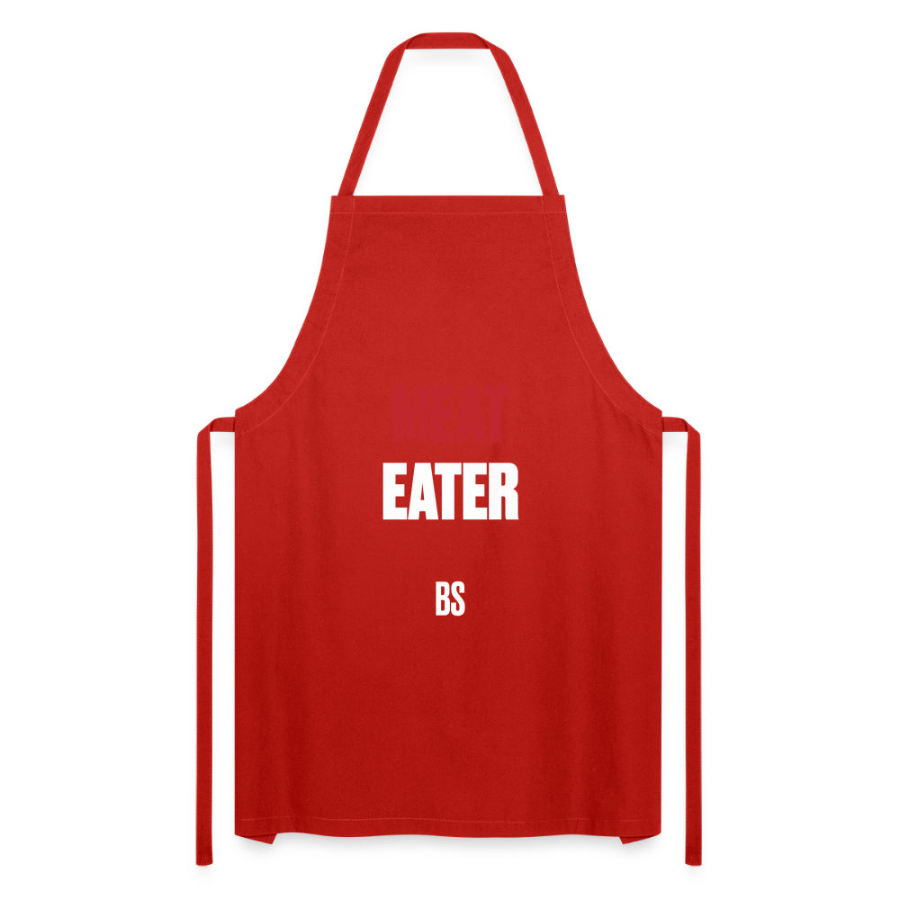 Dino Saurus Meat Cooking Apron - red