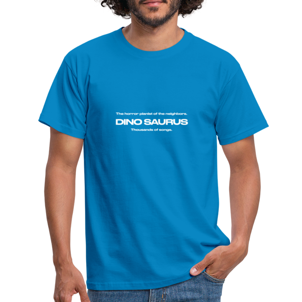 Dino Saurus Horror Men’s Premium T-Shirt - royal blue