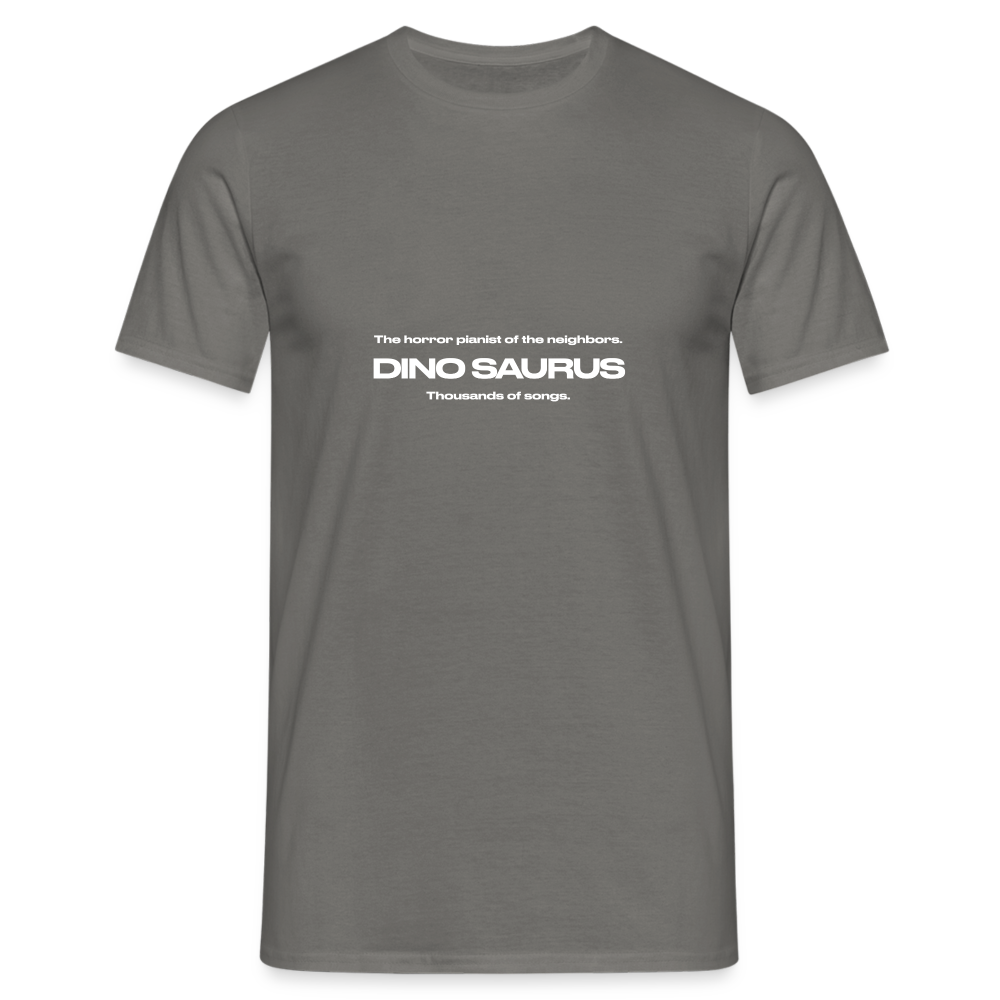 Dino Saurus Horror Men’s Premium T-Shirt - graphite grey