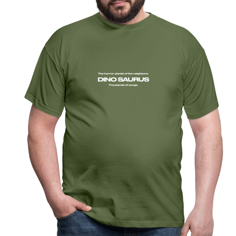 Dino Saurus Horror Men’s Premium T-Shirt - military green