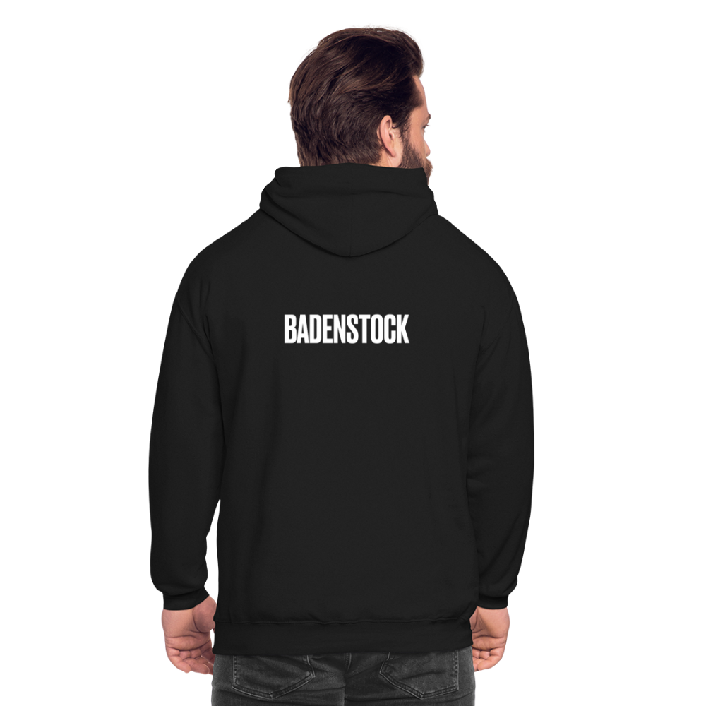 BS front + Badenstock Back Unisex Hoodie - black