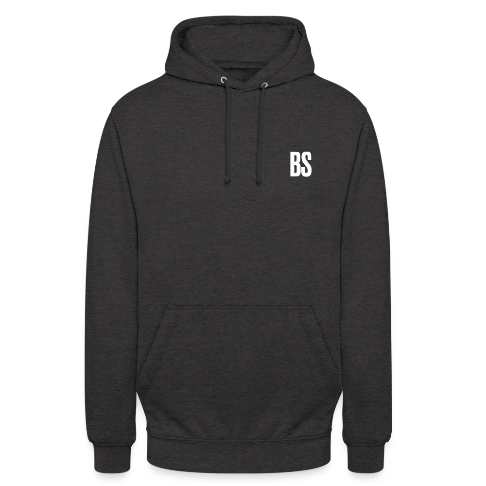 BS front + Badenstock Back Unisex Hoodie - charcoal grey
