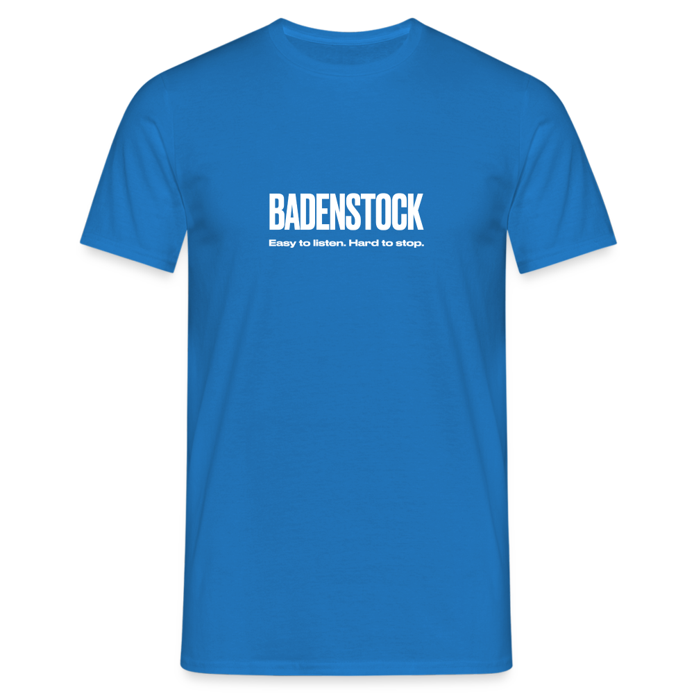Badenstock Easy To Listen Men's T-Shirt - royal blue