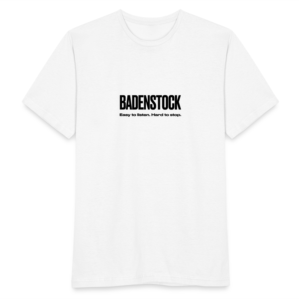 Badenstock Easy To Listen Men's White T-Shirt - white