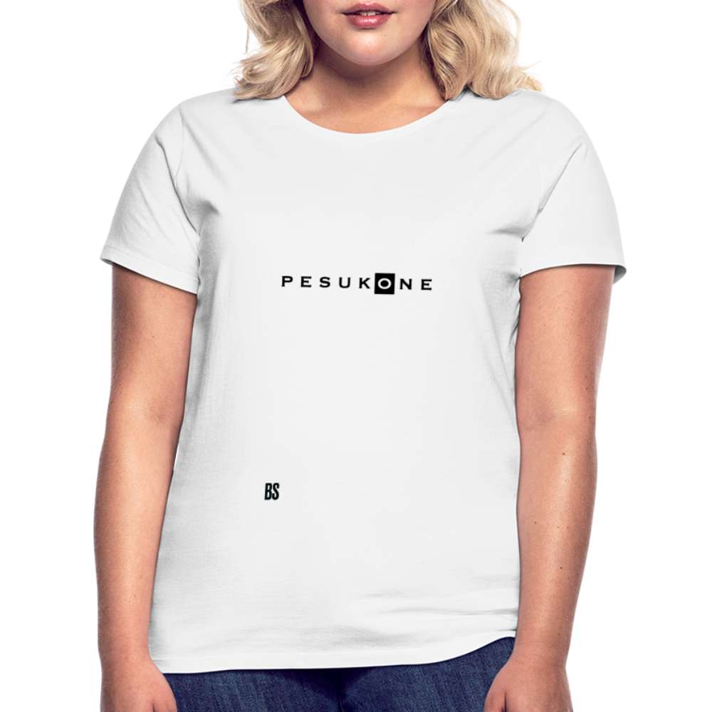 Pesukone Women's White T-Shirt - white
