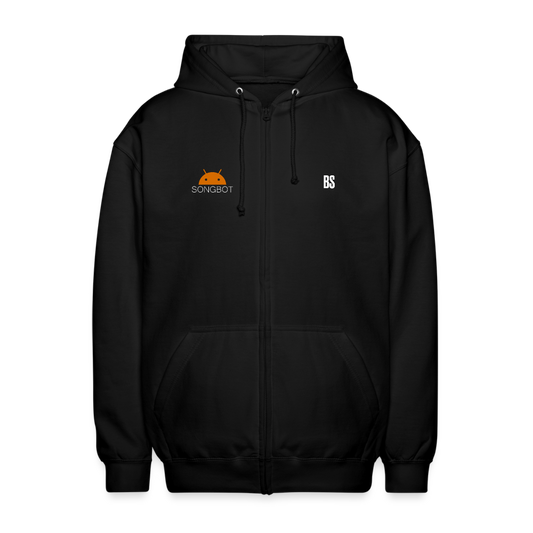 Songbot Unisex Hooded Jacket - black