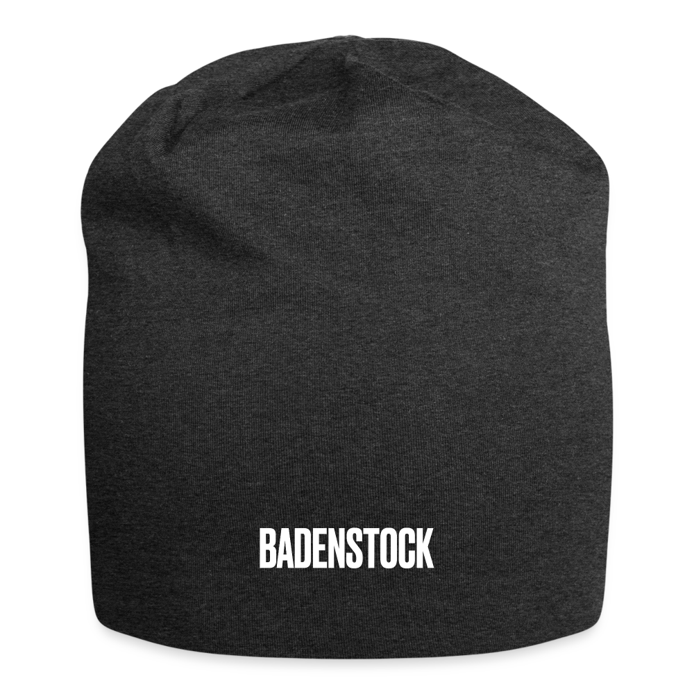 Badenstock Jersey Beanie - charcoal grey