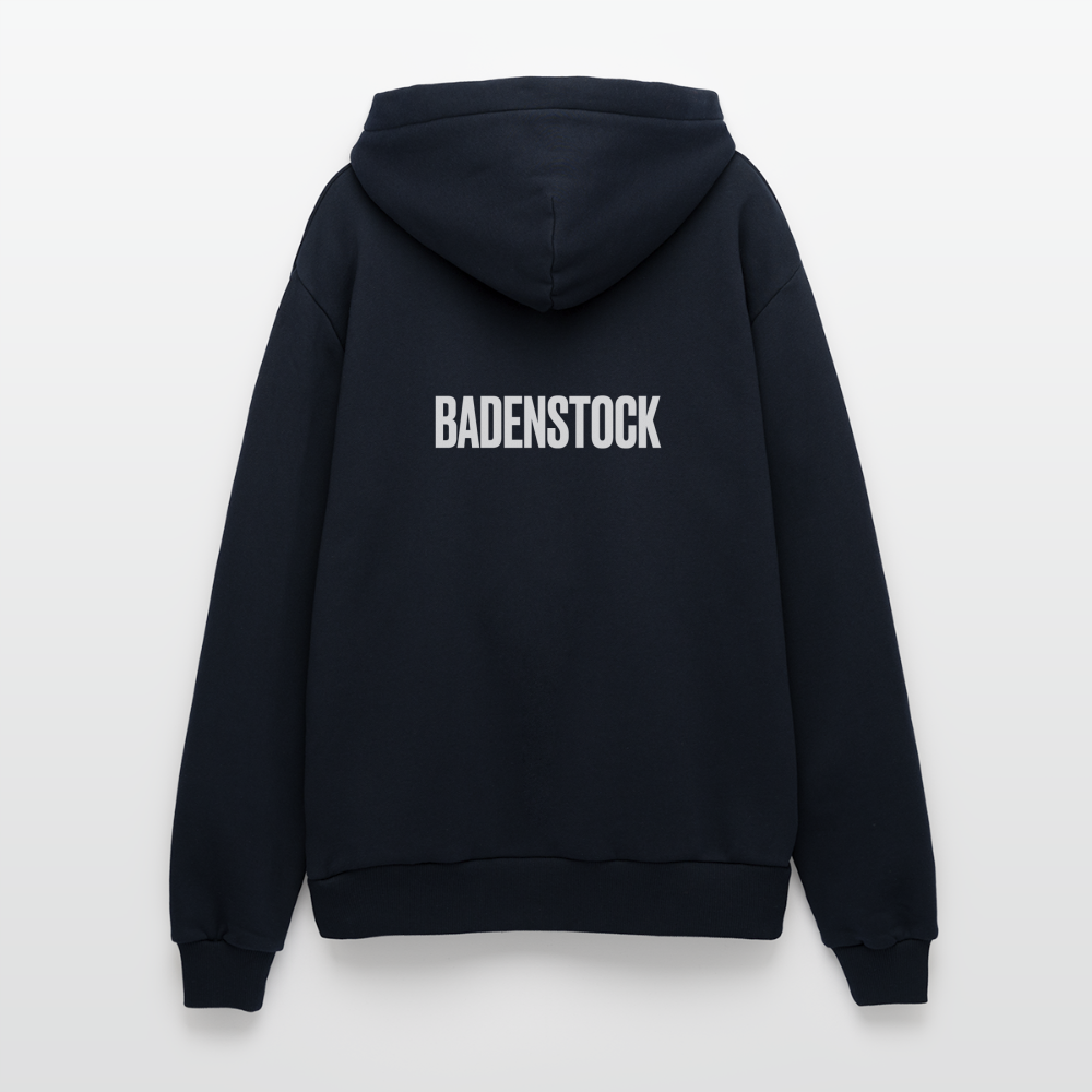 Badenstock Organic Relaxed Hooded Jacket Made in EU - DARK NAVY