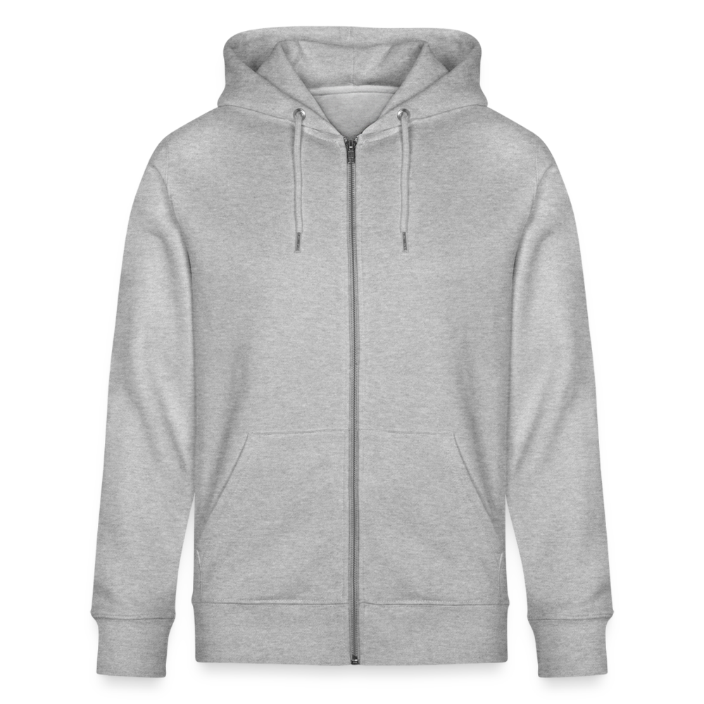 Badenstock Stanley/Stella CULTIVATOR  Unisex Organic Hooded Jacket - heather grey