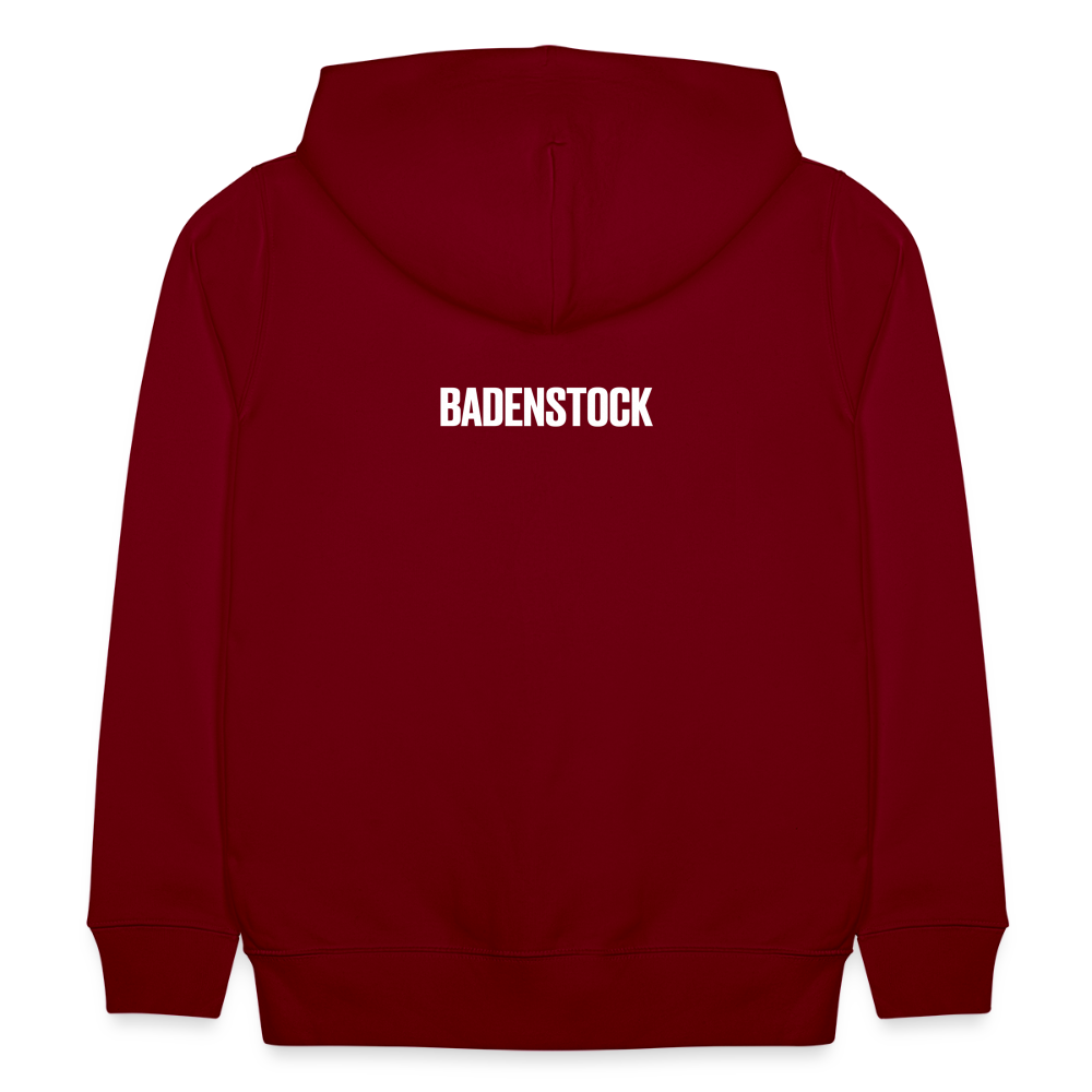 Badenstock Stanley/Stella CULTIVATOR  Unisex Organic Hooded Jacket - burgundy