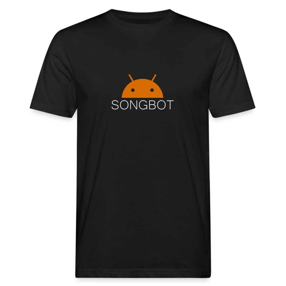 SongBot Men's Organic T-Shirt - black