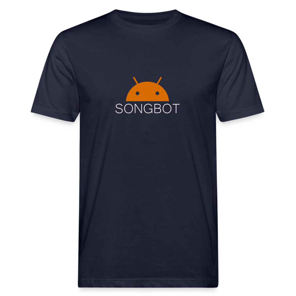 SongBot Men's Organic T-Shirt - navy