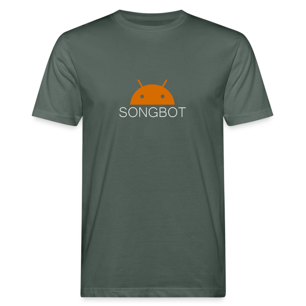 SongBot Men's Organic T-Shirt - grey-green