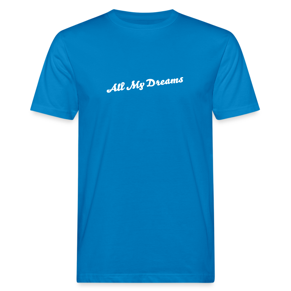 All My Dreams Men's Organic T-Shirt - peacock-blue